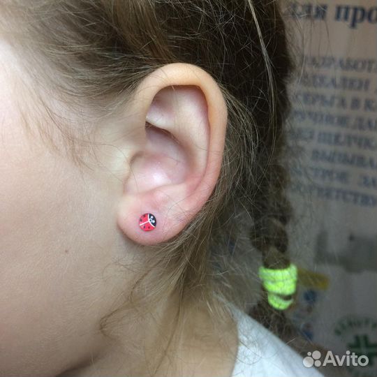 Прокалывание ушей детям inverness MED