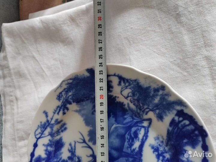 Тарелка настенная дулево