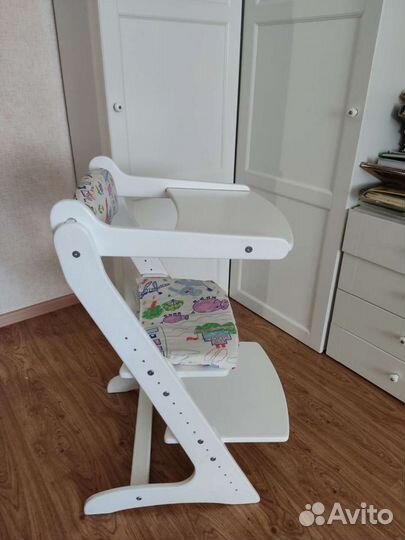 Стол накладной от стула Растишка белый