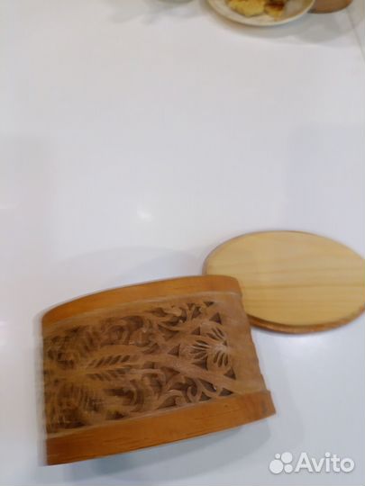 Шкатулка из бересты
