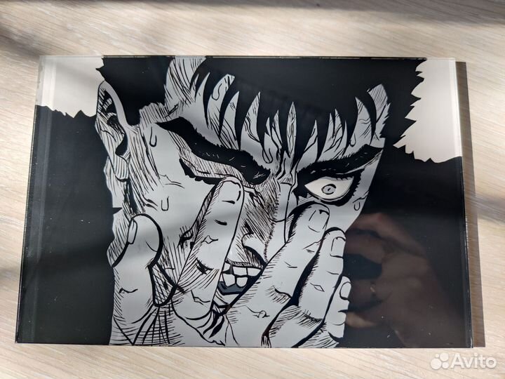 Аниме-картина на орг.стекле 