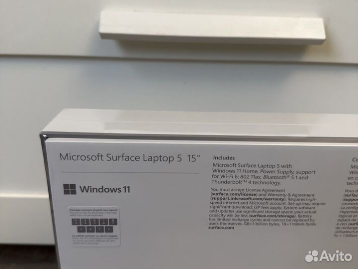 Microsoft Surface Laptop 5 15 i7 1TB 32GB новый