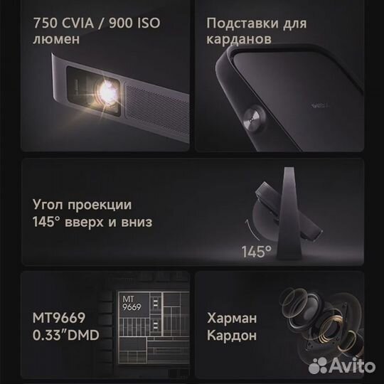 Лазерный проектор Xgimi Z7X (Full HD, Rus)