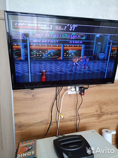 2в1 - Sega + Dendy (19 игр Сега, 76 игр Денди)