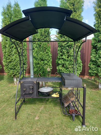 Мангал беседка