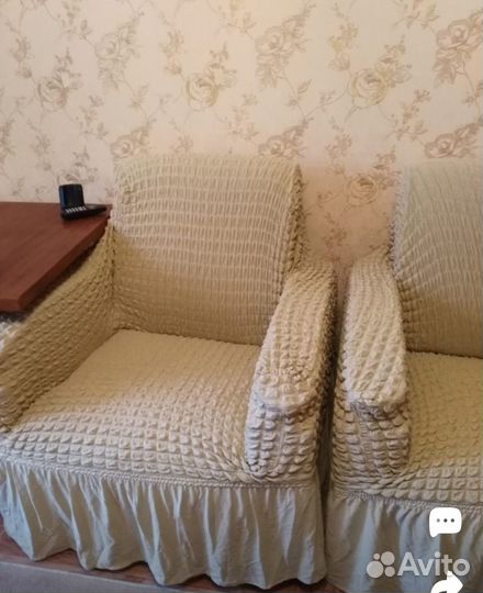 Накидка на диван и 2 кресла