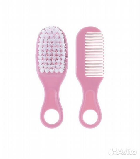 Расческа для новорожденных 2 шт