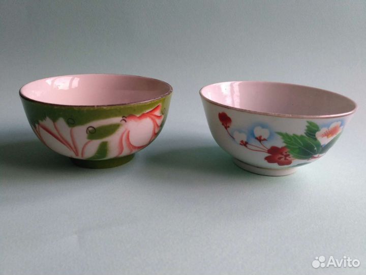 Пиалы винтаж Песочное Китай