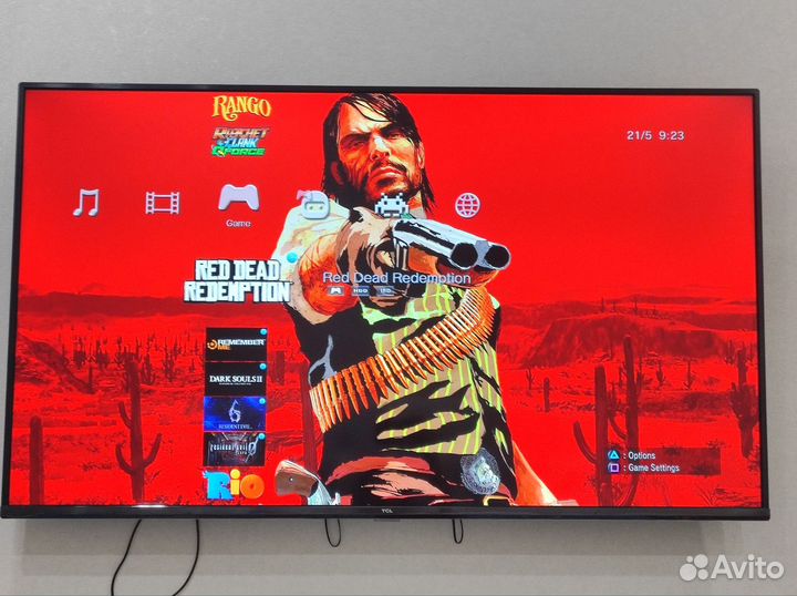 Sony PS3 Super Slim 500g прошитая 80 игр