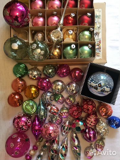 Елочные игрушки СССР