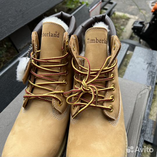 Ботинки Зимние Timberland Оригинал с Мехом