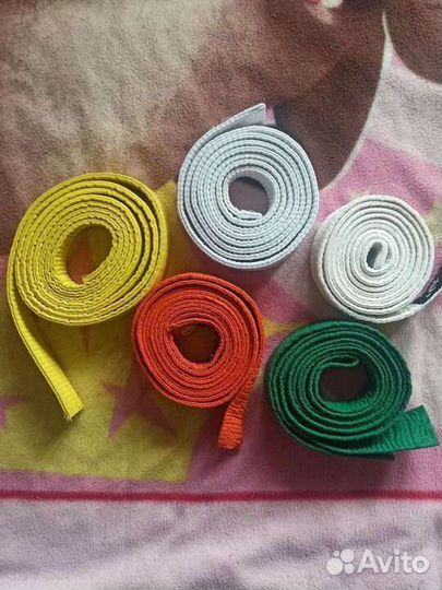 Кимоно, пояса разные