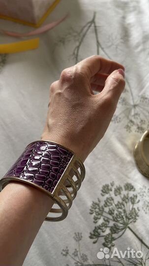 Браслет массивный металлический