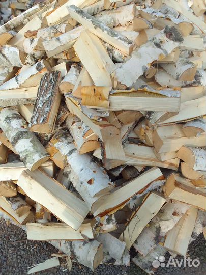 Дрова березовые колотые можно тюльками