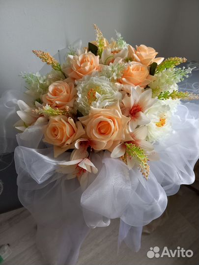 Свадебные украшения для авто