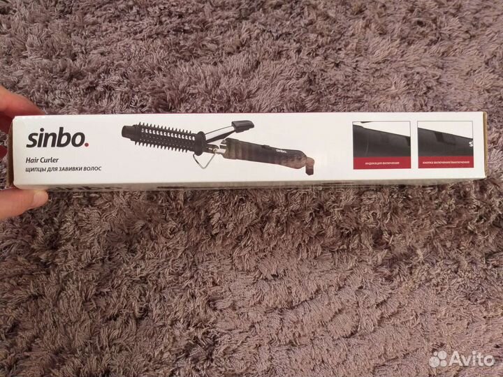 Электрические щипцы для волос Sinbo новые