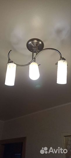 Люстра потолочная бу