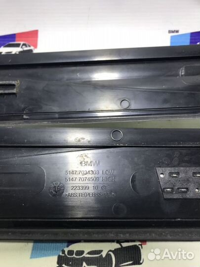 Комплект порожков накладка порога BMW E60