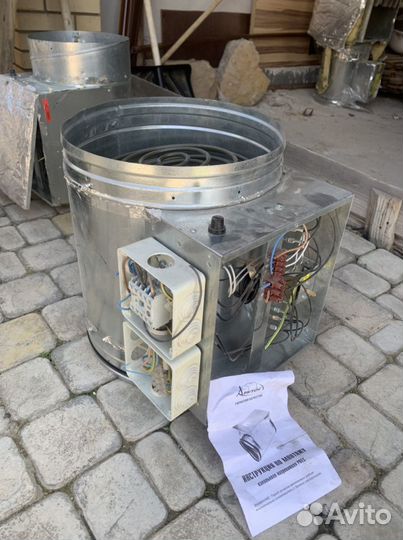 Нагреватель канальный вентил. 315 калорифер бу