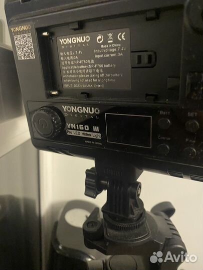 Накамерный свет YongNuo YN-160 iсвет