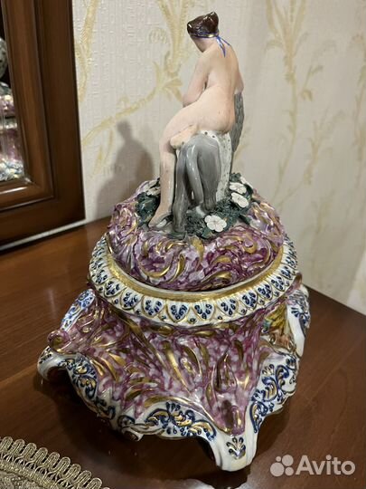 Фарфоровая шкатулка СССР