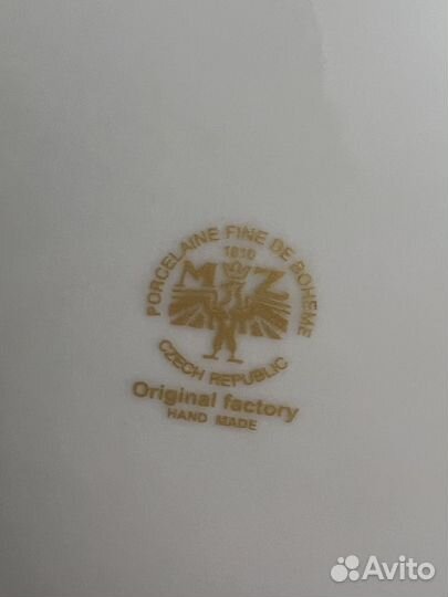 Столовый сервиз Bohemia Porcelan Moritz Zdekauer