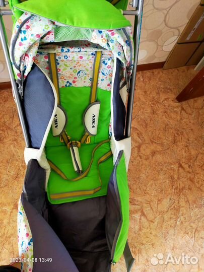 Детские санки коляска ника