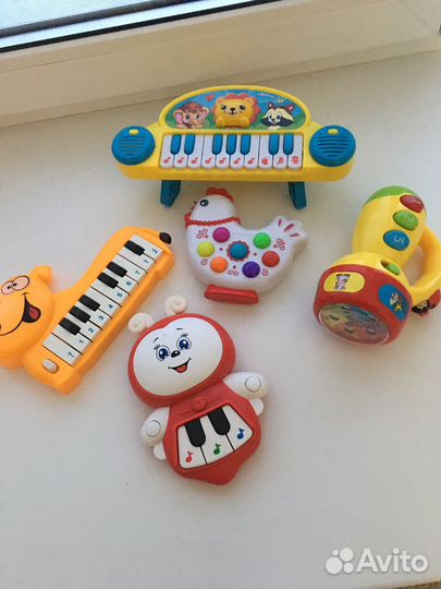 Музыкальные игрушки для малышей