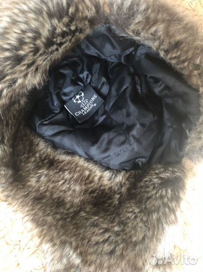 Шапка ушанка мужская фк Зенит League champions