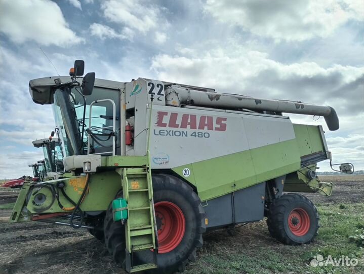 Комбайн Claas Lexion 740, 2003