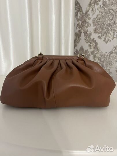 Сумка натуральная кожа италия Tosca blu