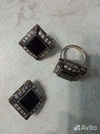 Гарнитур серебро