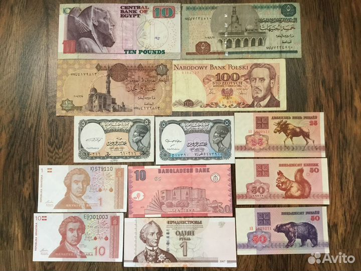 Банкноты стран мира