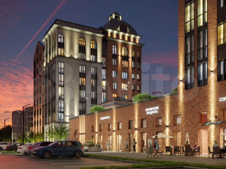 2-к. квартира, 80 м², 2/8 эт.