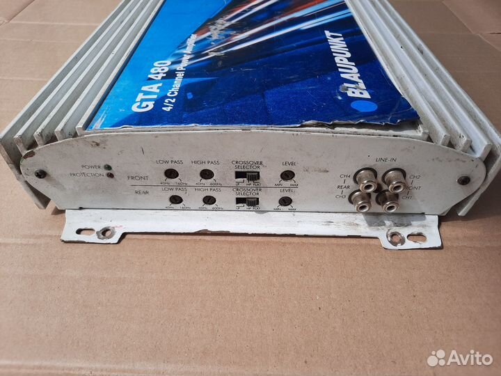 Усилитель blaupunkt gta 480