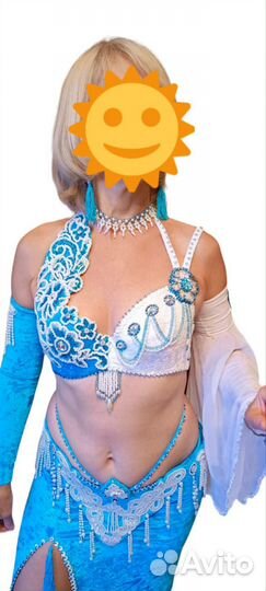 Костюм для восточного танца тройка 42,44,46