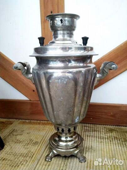 Самовар жаровый(на дровах) 4-4,5литровый