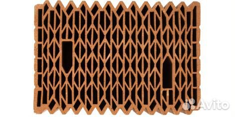 Блок керамический, ячеистый