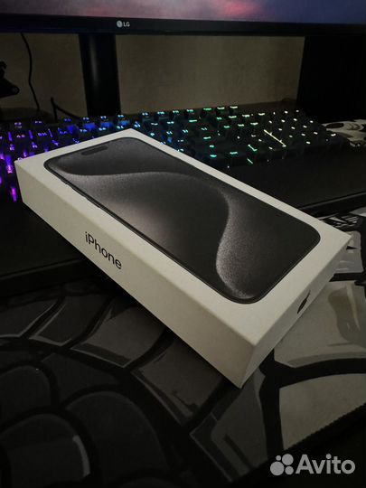 iPhone 15 pro max 256 гб black sim esim