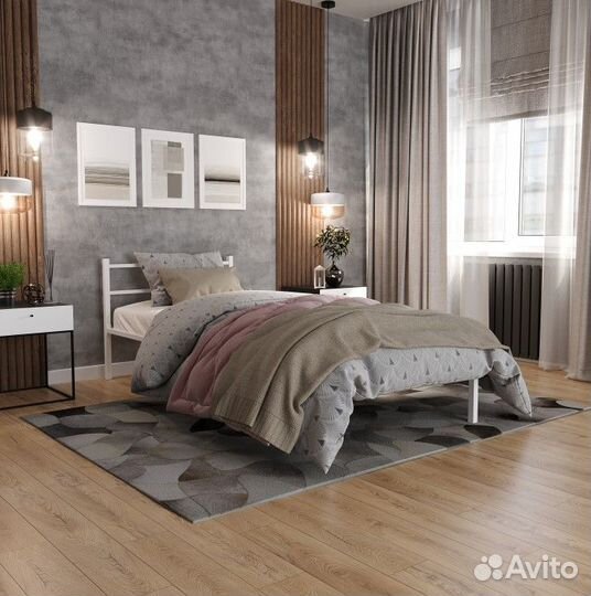 Кровать односпальная 80х200см