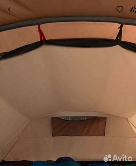Палатка 4 местная с тамбуром бу