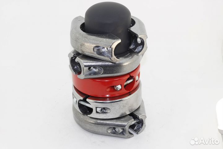 Хомут алюминиевый 89х34 RAL2008