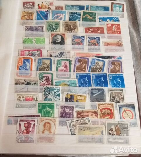 Почтовые марки СССР и зарубежные