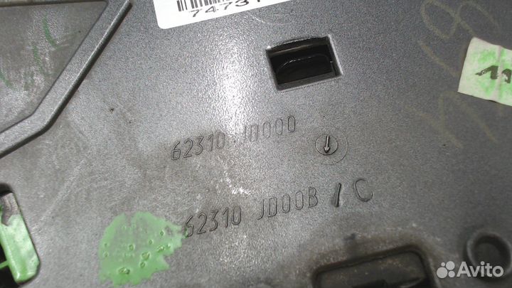 Решетка радиатора Nissan Qashqai, 2009