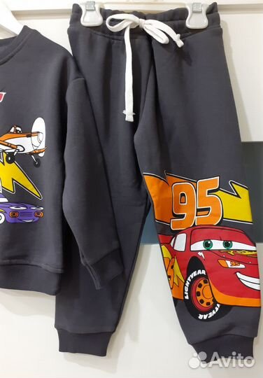 Спортивный костюм Zara Тачки 98 новый