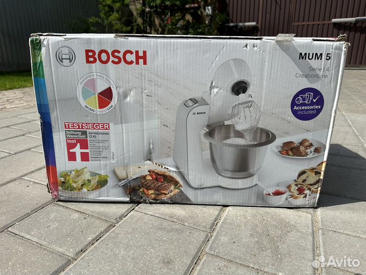 Кухонный комбайн Bosch MUM 5 MUM58W20