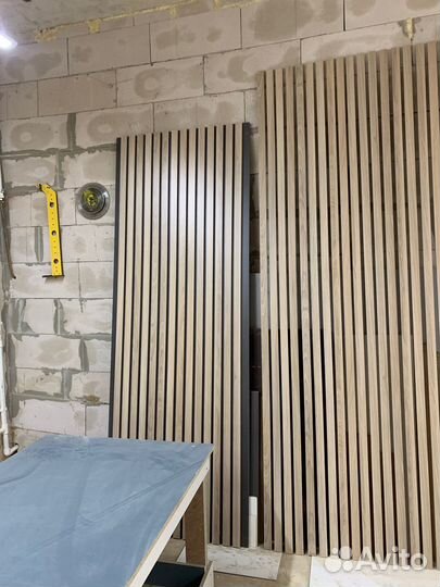 Реечные стеновые панели