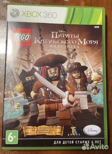 Игра для xbox 360 Пираты карибского моря