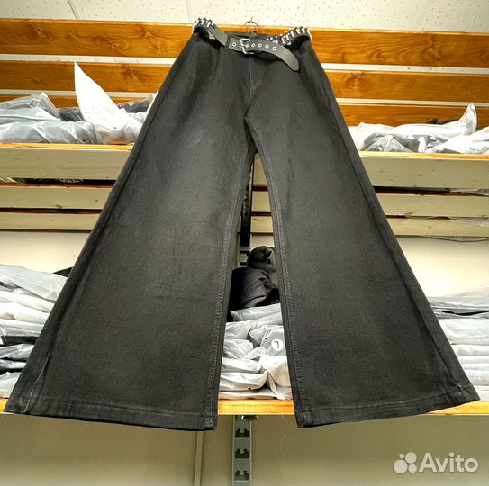 Джинсы Клеш Rick Owens Drkshdw