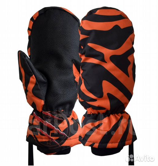 Варежки 2Bwear Tiger размер S, M, L/XL